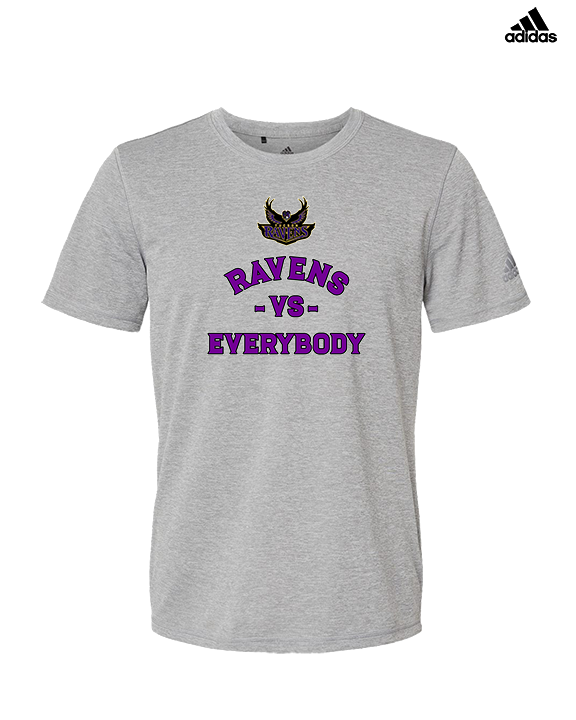 Tucson Ravens Football Vs Everybody - Mens Adidas Performance Shirt