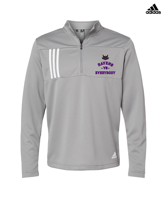 Tucson Ravens Football Vs Everybody - Mens Adidas Quarter Zip