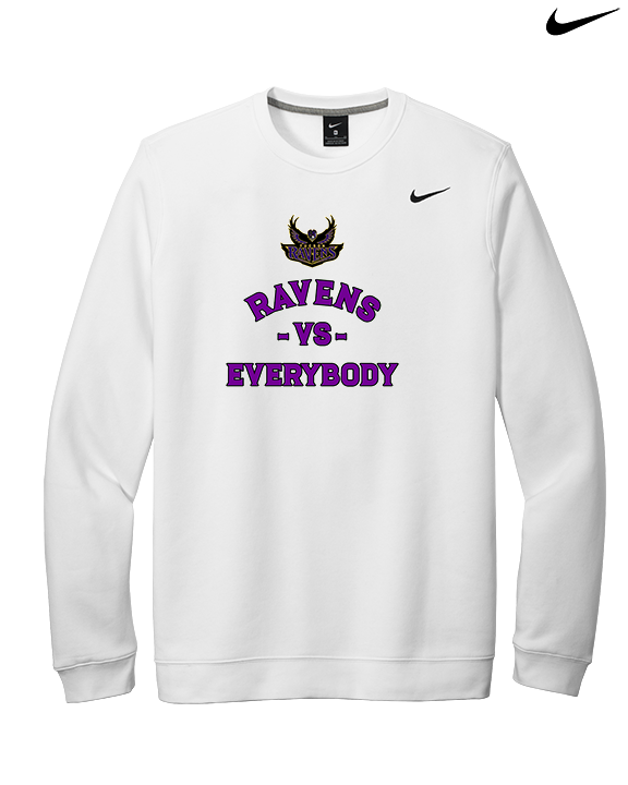 Tucson Ravens Football Vs Everybody - Mens Nike Crewneck