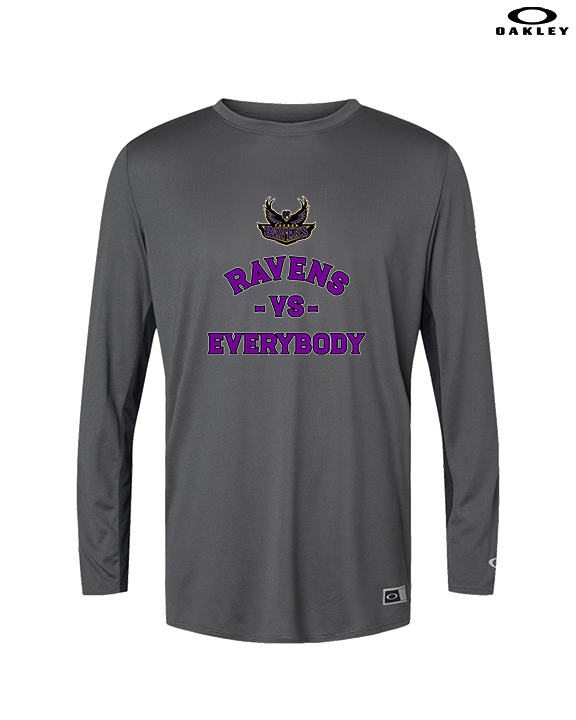 Tucson Ravens Football Vs Everybody - Mens Oakley Longsleeve