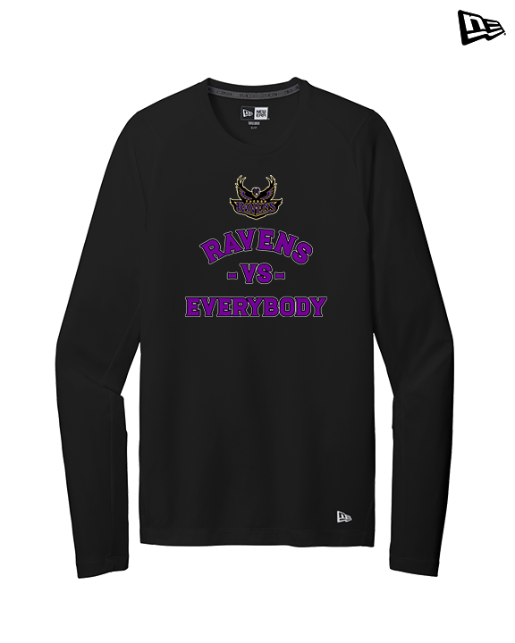 Tucson Ravens Football Vs Everybody - New Era Performance Long Sleeve