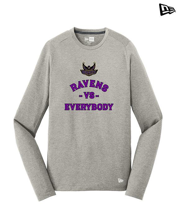 Tucson Ravens Football Vs Everybody - New Era Performance Long Sleeve