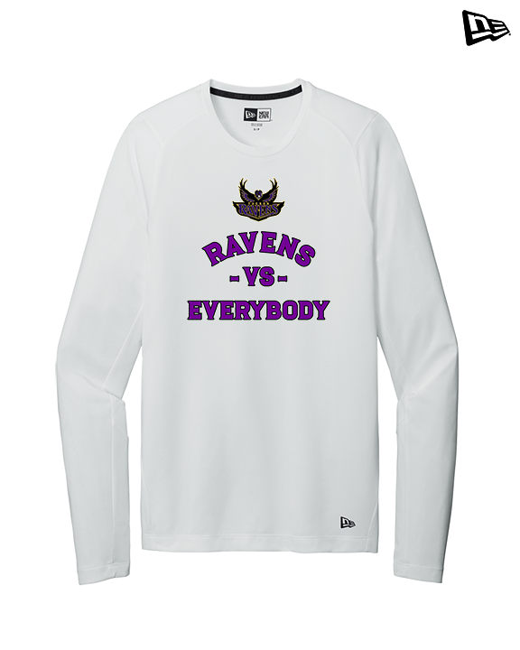 Tucson Ravens Football Vs Everybody - New Era Performance Long Sleeve