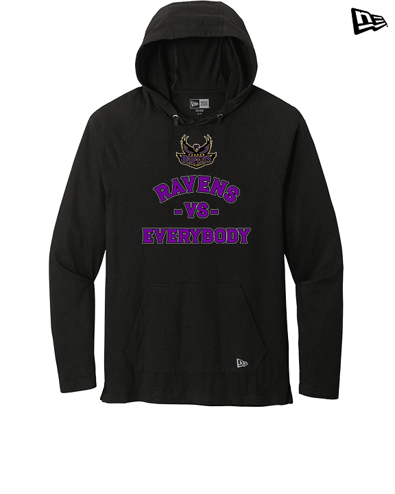 Tucson Ravens Football Vs Everybody - New Era Tri-Blend Hoodie