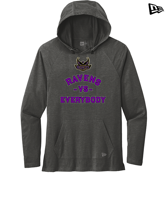 Tucson Ravens Football Vs Everybody - New Era Tri-Blend Hoodie