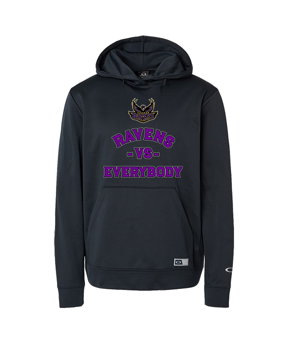 Tucson Ravens Football Vs Everybody - Oakley Performance Hoodie