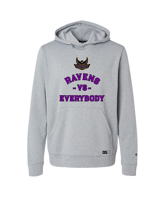 Tucson Ravens Football Vs Everybody - Oakley Performance Hoodie