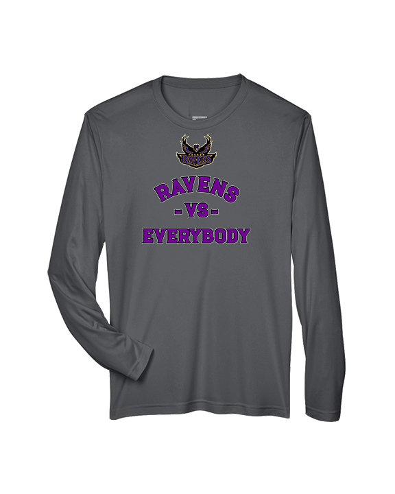 Tucson Ravens Football Vs Everybody - Performance Longsleeve