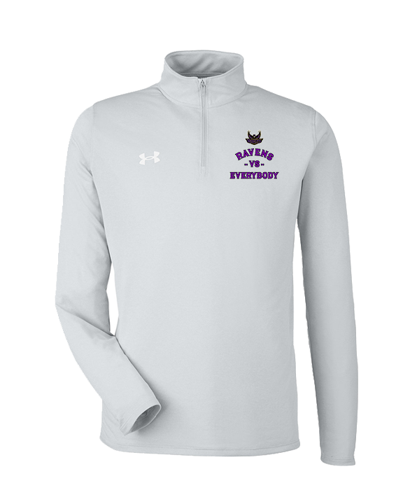 Tucson Ravens Football Vs Everybody - Under Armour Mens Tech Quarter Zip