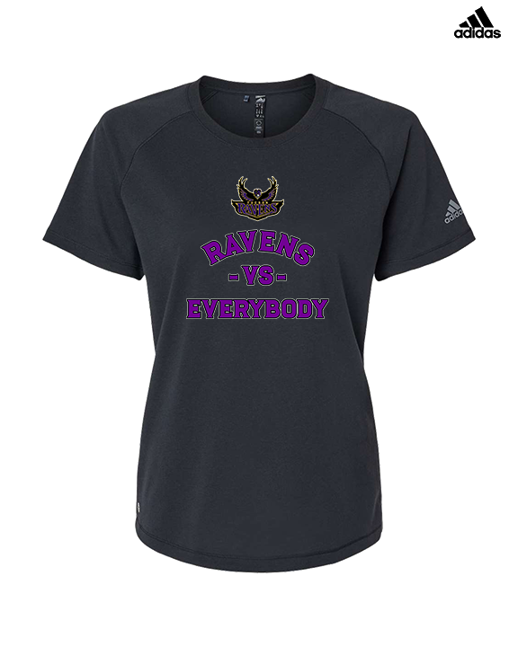 Tucson Ravens Football Vs Everybody - Womens Adidas Performance Shirt