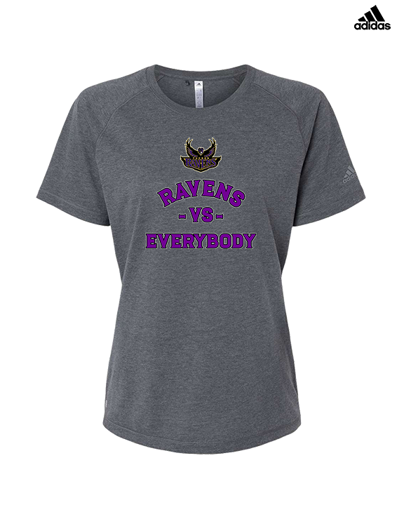 Tucson Ravens Football Vs Everybody - Womens Adidas Performance Shirt