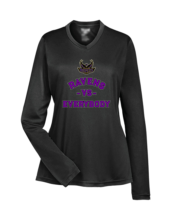 Tucson Ravens Football Vs Everybody - Womens Performance Longsleeve