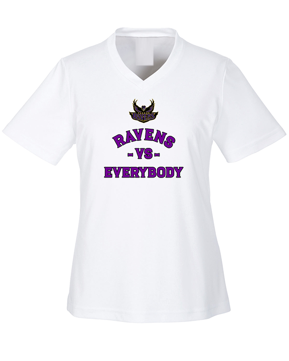 Tucson Ravens Football Vs Everybody - Womens Performance Shirt