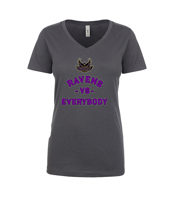 Tucson Ravens Football Vs Everybody - Womens Vneck