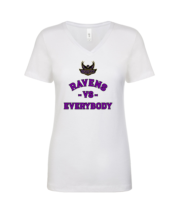 Tucson Ravens Football Vs Everybody - Womens Vneck