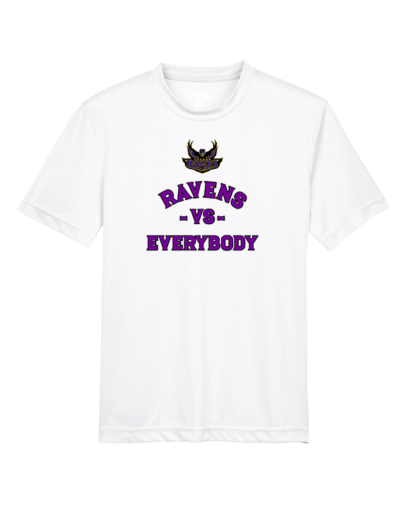 Tucson Ravens Football Vs Everybody - Youth Performance Shirt