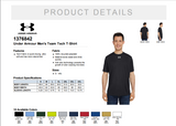 Victor Valley HS Volleyball Stamp - Under Armour Mens Team Tech T-Shirt