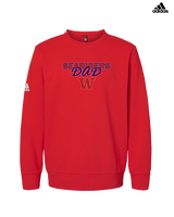 Waianae HS Football Dad - Mens Adidas Crewneck