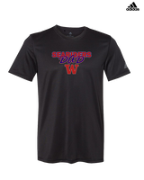 Waianae HS Football Dad - Mens Adidas Performance Shirt