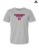 Waianae HS Football Dad - Mens Adidas Performance Shirt