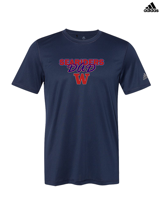 Waianae HS Football Dad - Mens Adidas Performance Shirt