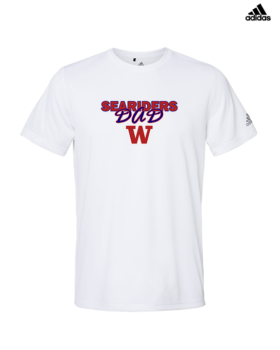 Waianae HS Football Dad - Mens Adidas Performance Shirt