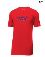 Waianae HS Football Dad - Mens Nike Cotton Poly Tee