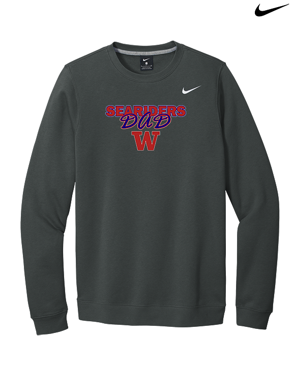 Waianae HS Football Dad - Mens Nike Crewneck