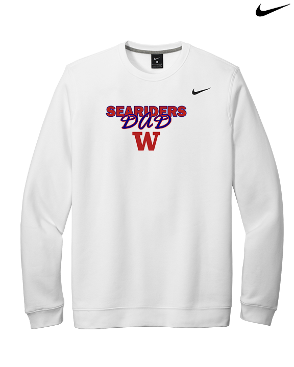 Waianae HS Football Dad - Mens Nike Crewneck