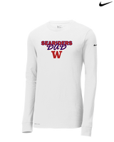 Waianae HS Football Dad - Mens Nike Longsleeve