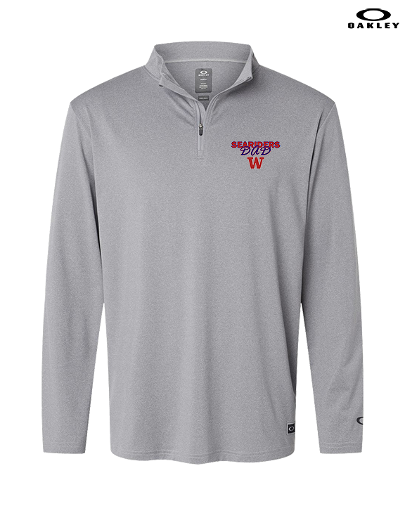 Waianae HS Football Dad - Mens Oakley Quarter Zip