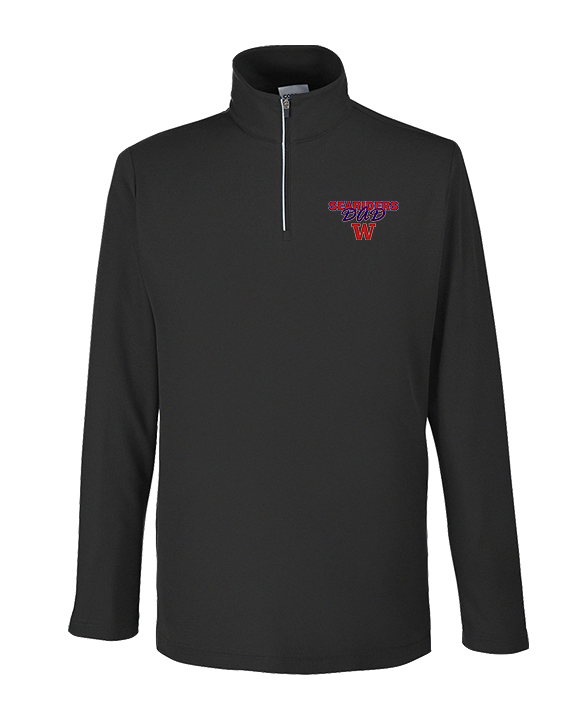 Waianae HS Football Dad - Mens Quarter Zip