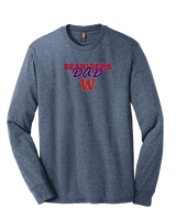 Waianae HS Football Dad - Tri-Blend Long Sleeve