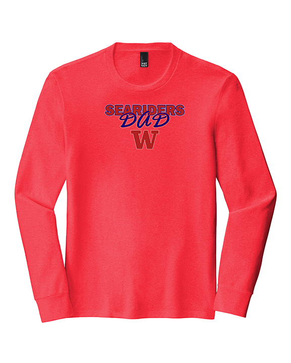 Waianae HS Football Dad - Tri-Blend Long Sleeve