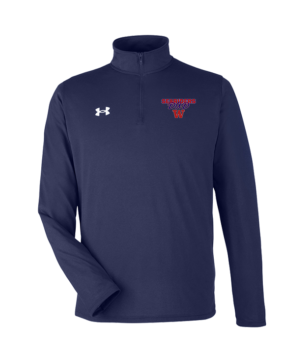 Waianae HS Football Dad - Under Armour Mens Tech Quarter Zip