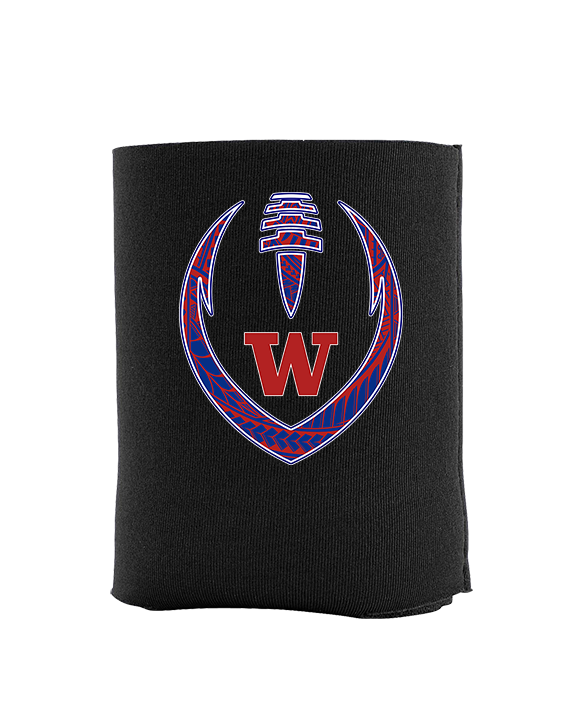 Waianae HS Football Full Football - Koozie