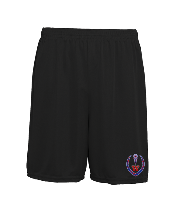 Waianae HS Football Full Football - Mens 7inch Training Shorts