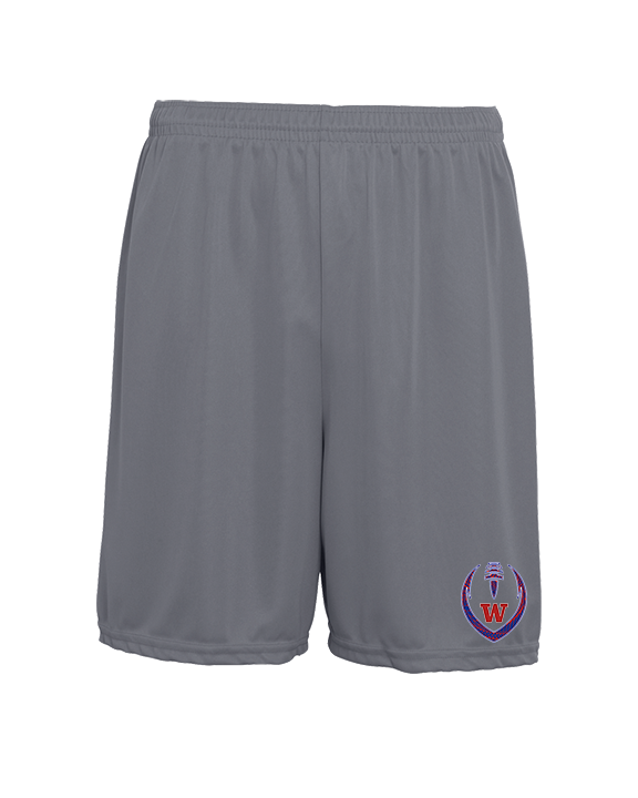 Waianae HS Football Full Football - Mens 7inch Training Shorts