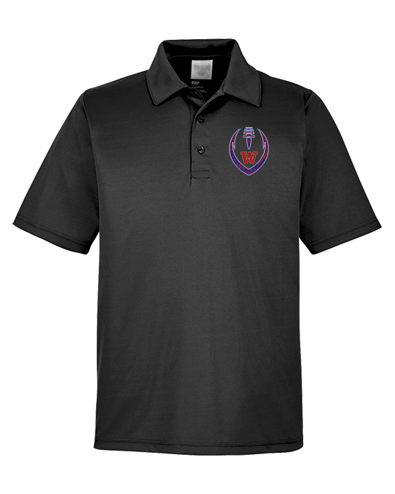 Waianae HS Football Full Football - Mens Polo