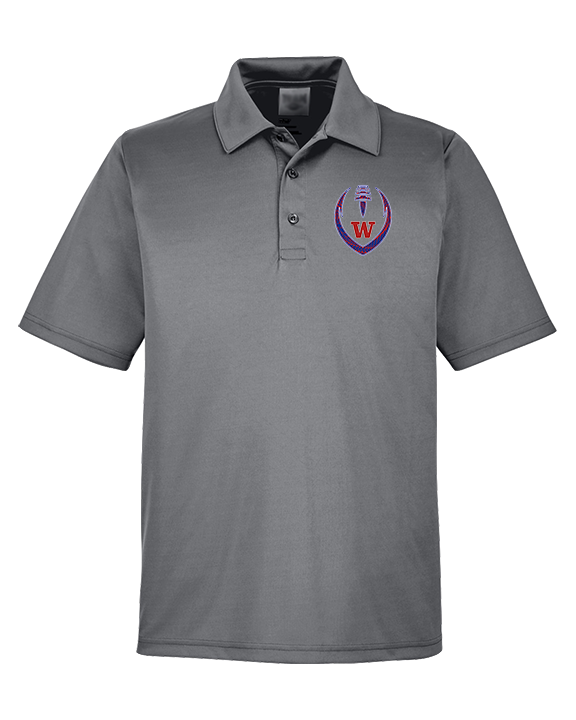 Waianae HS Football Full Football - Mens Polo