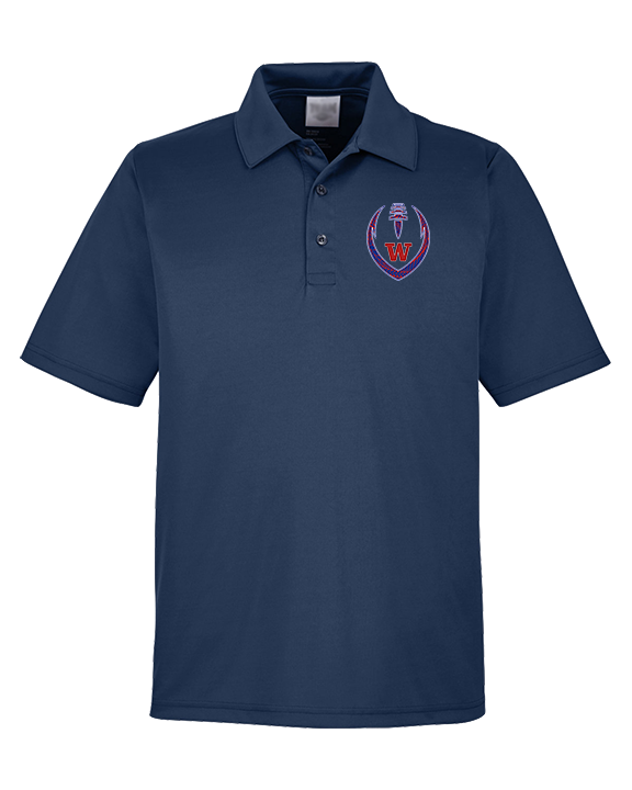 Waianae HS Football Full Football - Mens Polo