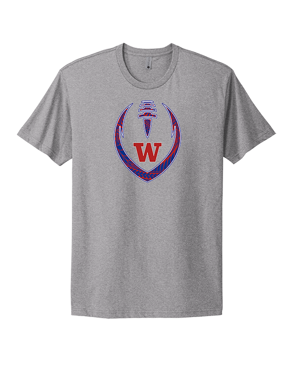 Waianae HS Football Full Football - Mens Select Cotton T-Shirt