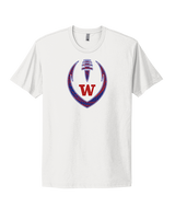 Waianae HS Football Full Football - Mens Select Cotton T-Shirt