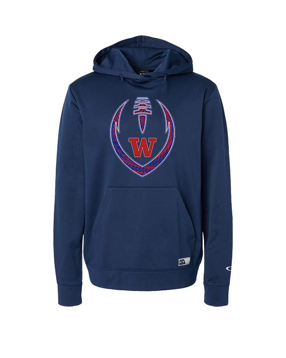 Waianae HS Football Full Football - Oakley Performance Hoodie