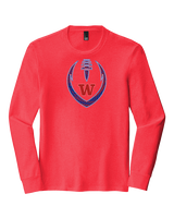 Waianae HS Football Full Football - Tri-Blend Long Sleeve