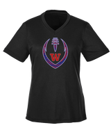 Waianae HS Football Full Football - Womens Performance Shirt