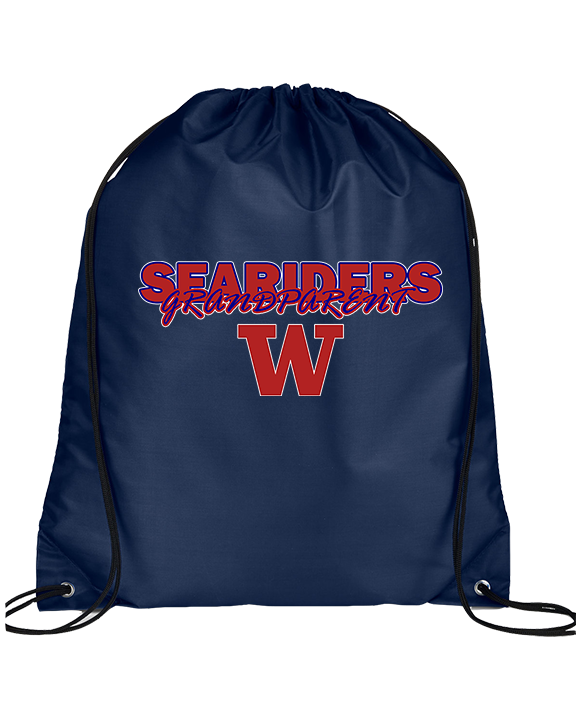 Waianae HS Football Grandparent - Drawstring Bag