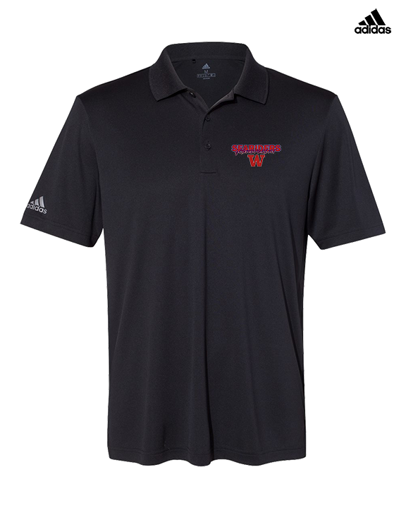 Waianae HS Football Grandparent - Mens Adidas Polo