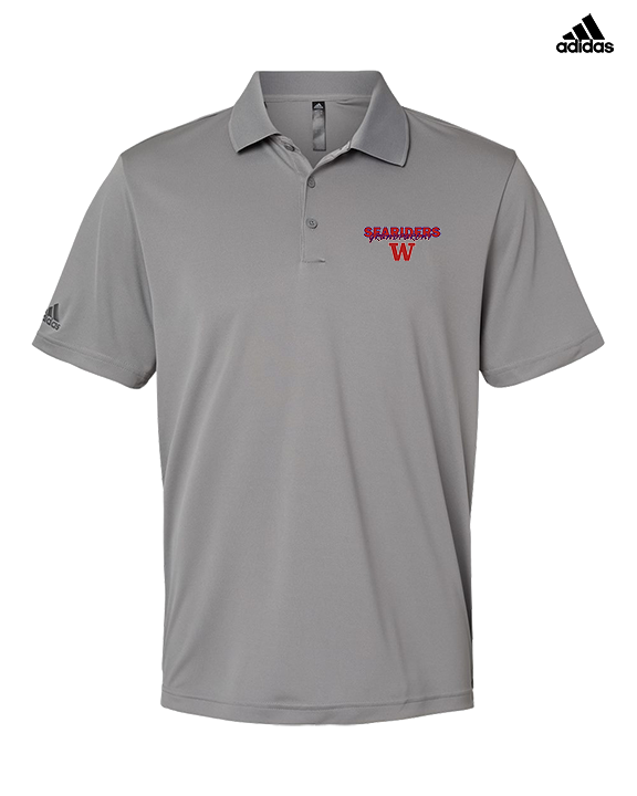 Waianae HS Football Grandparent - Mens Adidas Polo