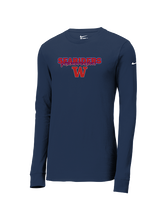 Waianae HS Football Grandparent - Mens Nike Longsleeve